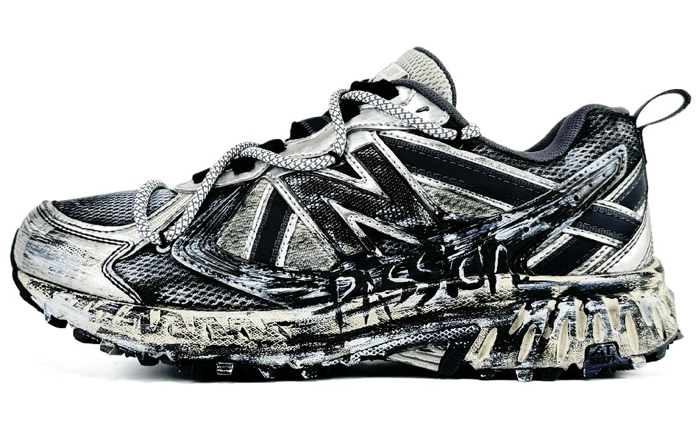 New Balance NB 410 Anti-Slip Wear-Resistant Low-Top Running Shoes Unisex Black Gray