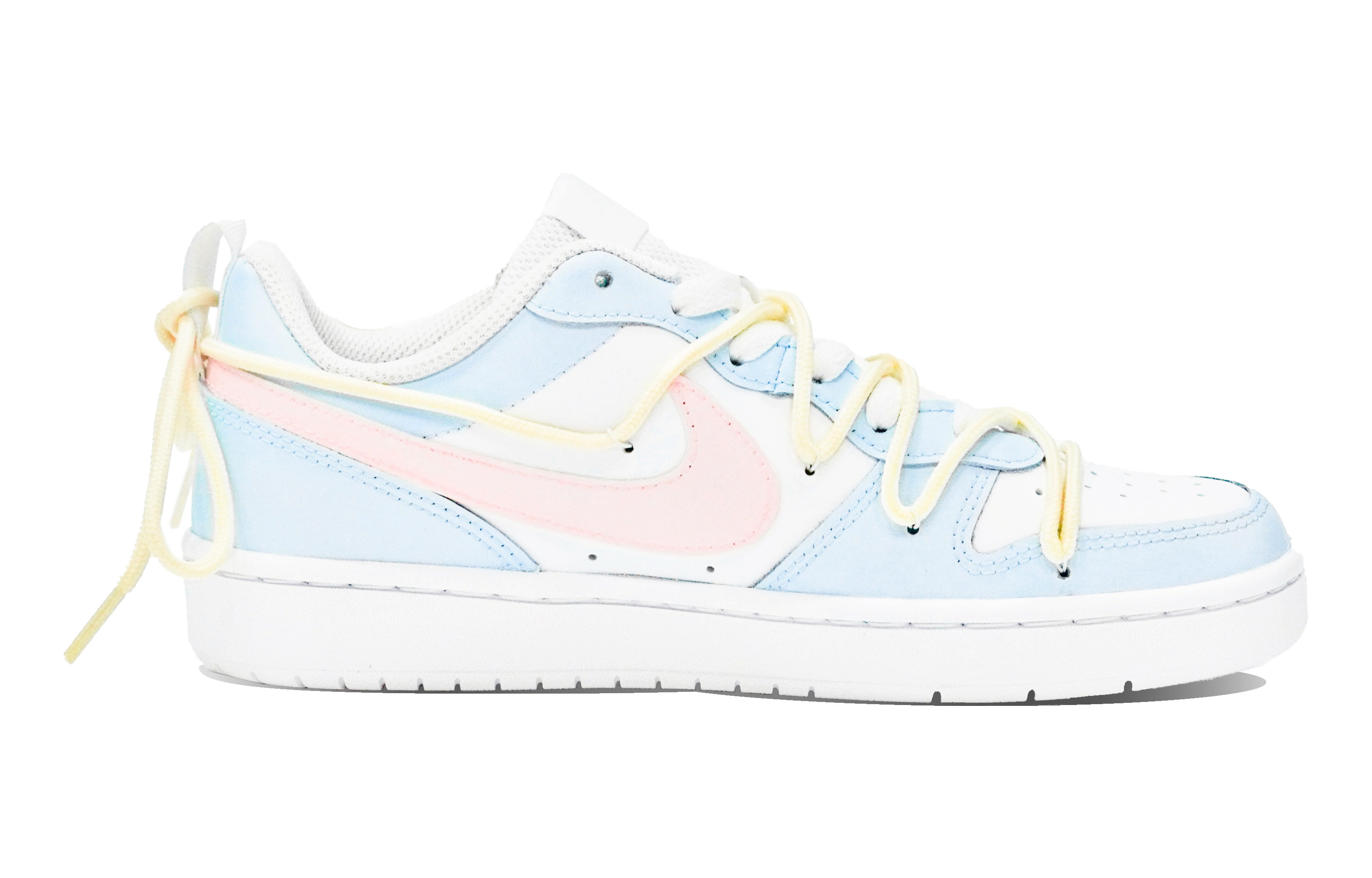 Nike Court Borough ABLOODING Low Top Skateboard Shoes GS Sky Blue купить в интернет-магазине Yoocart с быстрой доставкой по России.