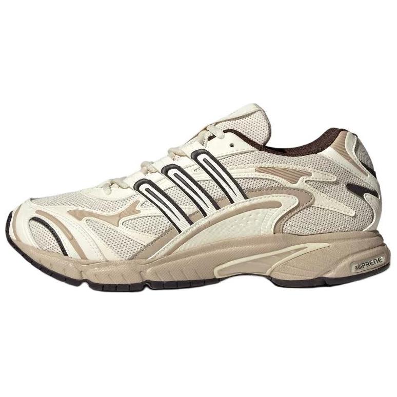Adidas Originals Temper Run 2.0 Anti-Slip Wear-Resistant Low-Top Chunky Sneakers Unisex Umber White