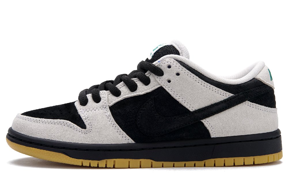 Nike Dunk SB Slip Resistant Cushioning Abrasion Resistant Low Top Skateboard Shoes Unisex Black Gray