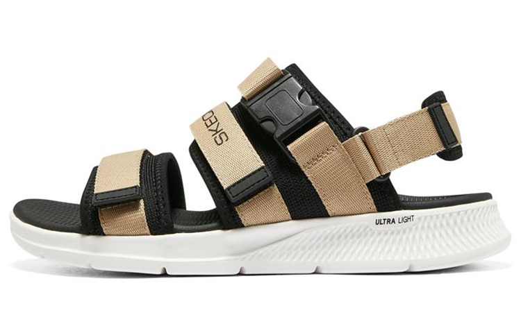 Skechers Sandals Beach Sandals Men's Taupe/Black