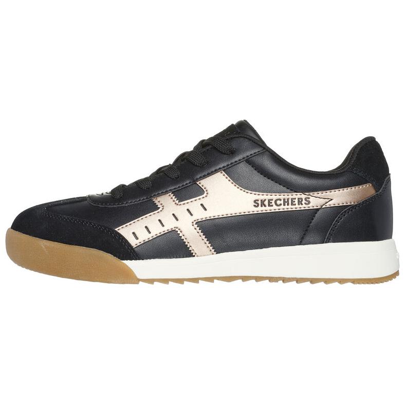 Skechers Low Top Casual Shoes Women's Black Gold