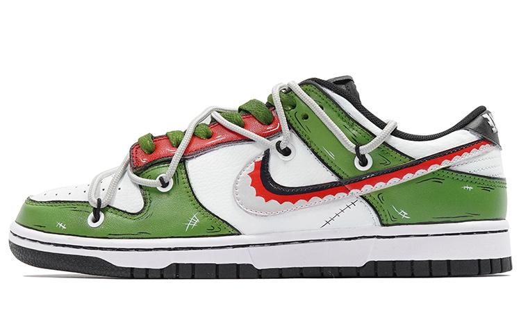 Nike Dunk Low Retro Passion Youth Collection Low Top Skateboard Shoes Men's White Green