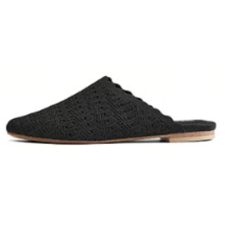 Skechers CLEO SNIP Abrasion Resistant Slip Resistant Closed Toe Slippers Women's Black