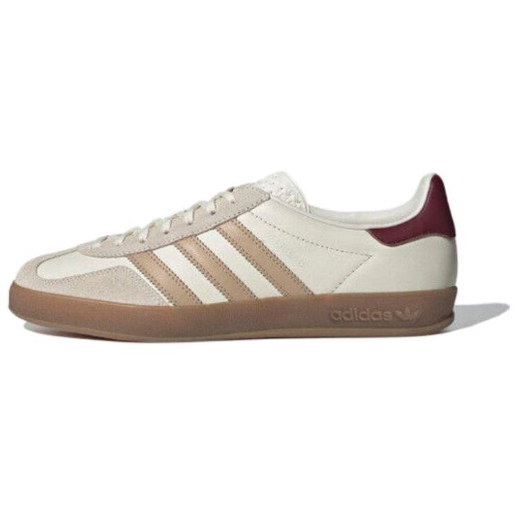Adidas Originals GAZELLE INDOOR Anti Slip Wear Resistant Low Top Skateboard Shoes Unisex Brown