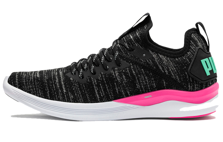 PUMA Ignite Flash Evoknit 'Black Pink' Women's
