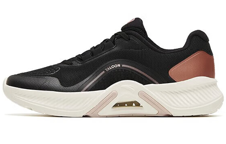 Anta Shock Absorbers Slip Resistant Abrasion Resistant Low Top Weightlifting Squat Training Shoes Women's Black