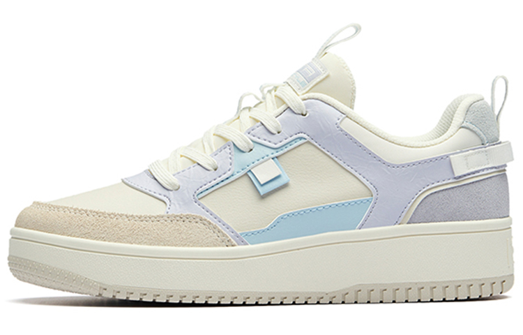Anta Life Collection Low-Top Skateboard Shoes Women's White Gray