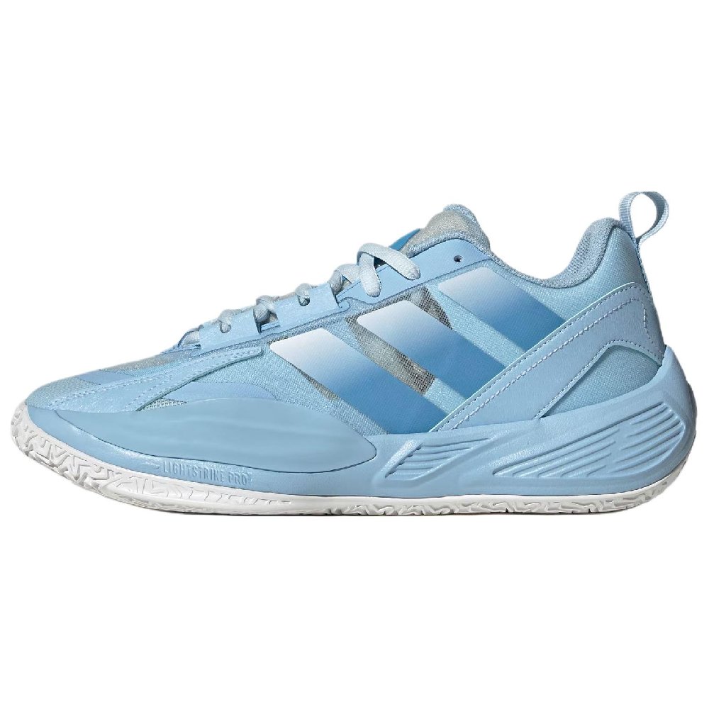 Adidas XENOBURST Cushioning And Breathable Low Top Basketball Shoes Unisex Light Sky Blue