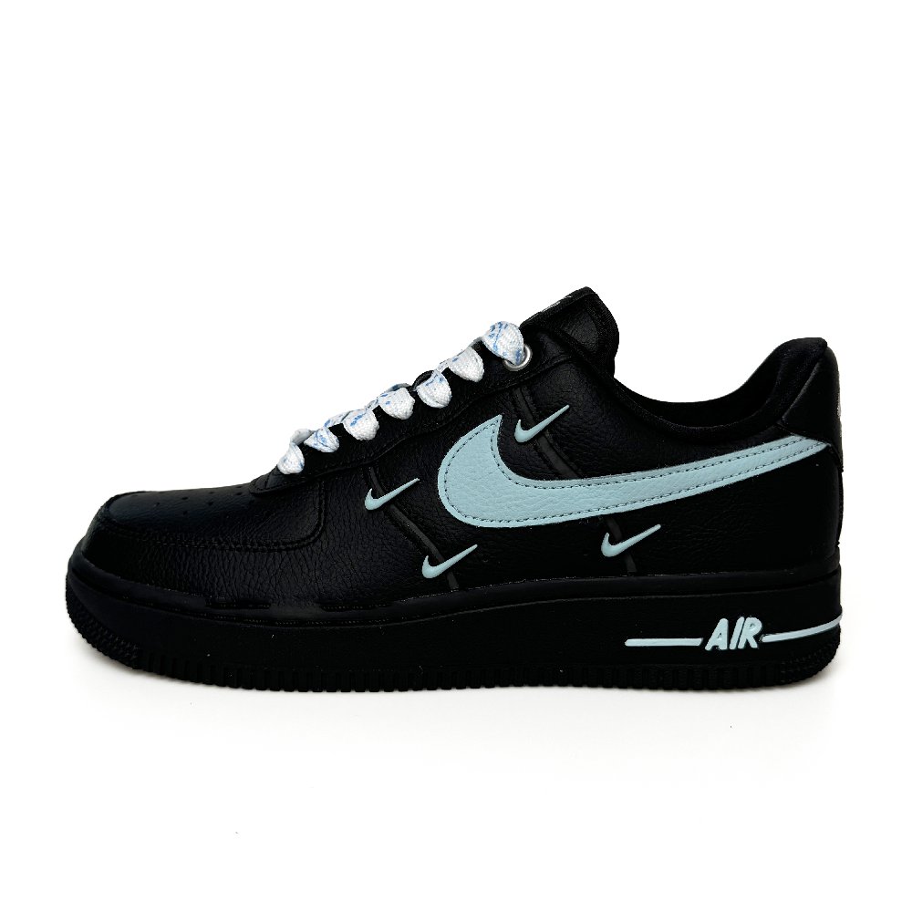 Nike Air Force 1 Slip-Resistant Low-Top Skateboard Shoes Women's Blue