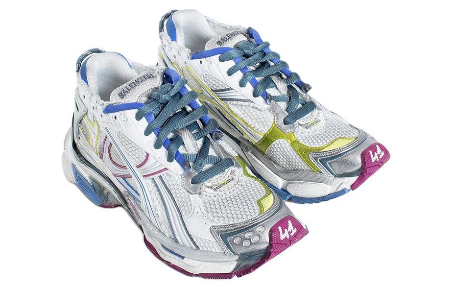 Balenciaga Runner Sneaker 'White Blue Purple' Women's купить в интернет-магазине Yoocart с быстрой доставкой по России.