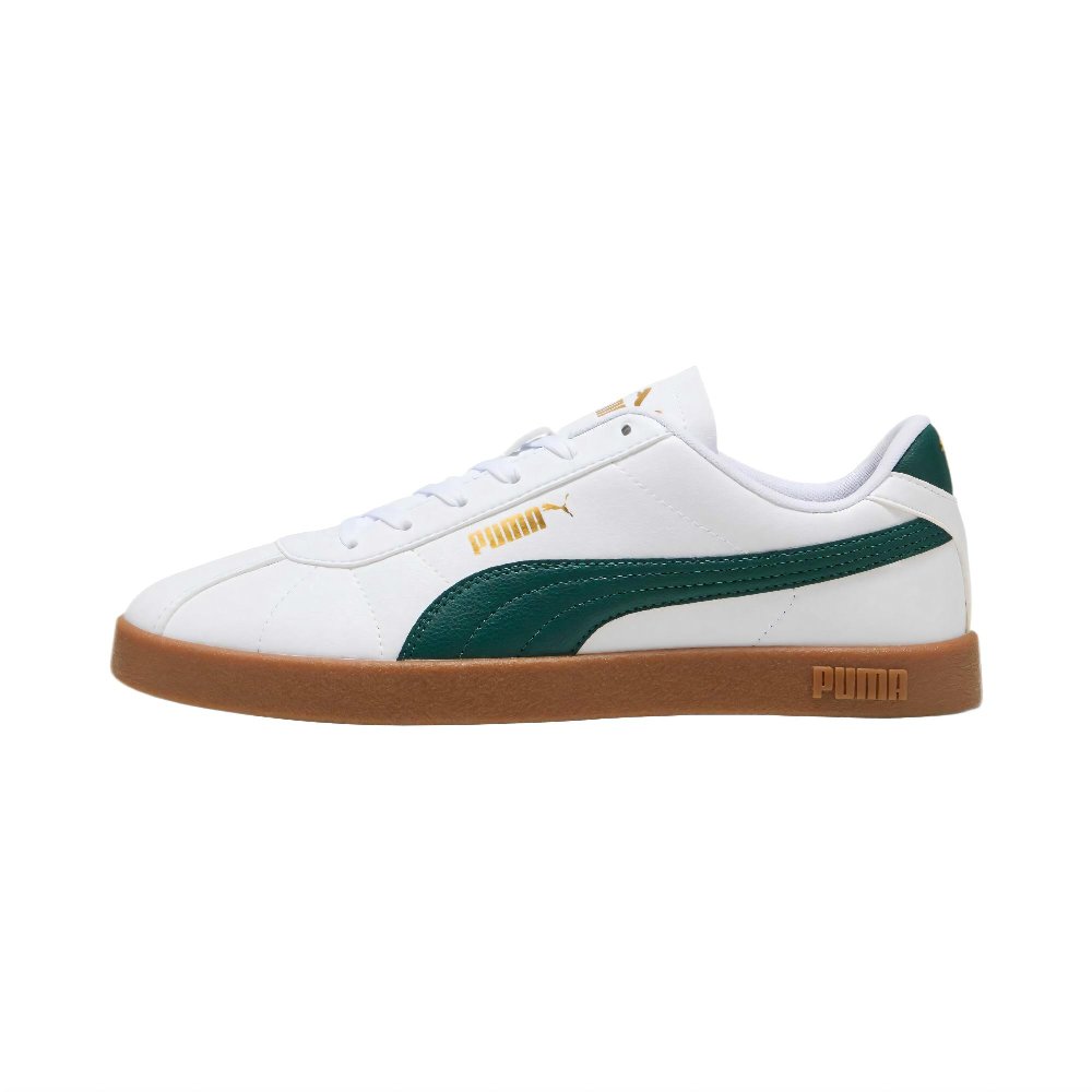 PUMA Club 2 Wear resistant And Lightweight Low Top Casual Shoes Unisex White