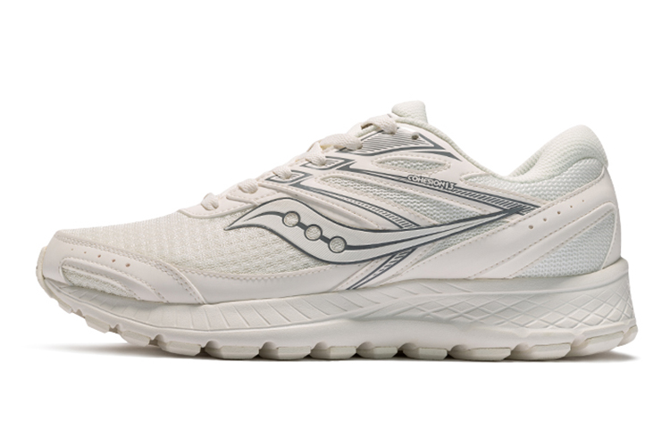 Saucony Cohesion 13 Low-Top Running Shoes Men's White