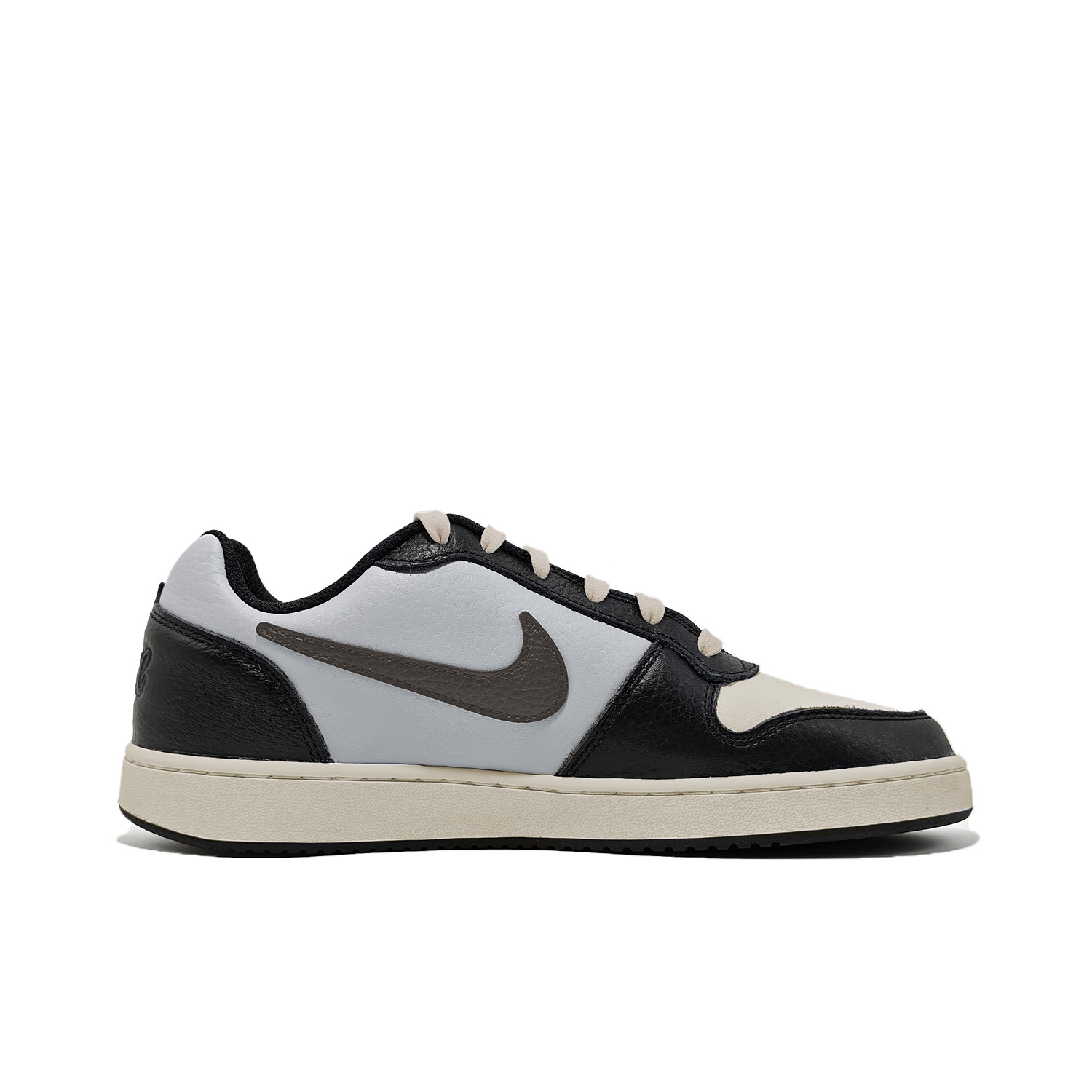 Nike EBERNON Sunset Abrasion Resistant Low top Skateboard Shoes Men's Coffee