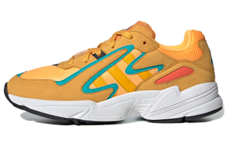 Adidas Yung 96 Chasm Flash Orange Hi Res Aqua