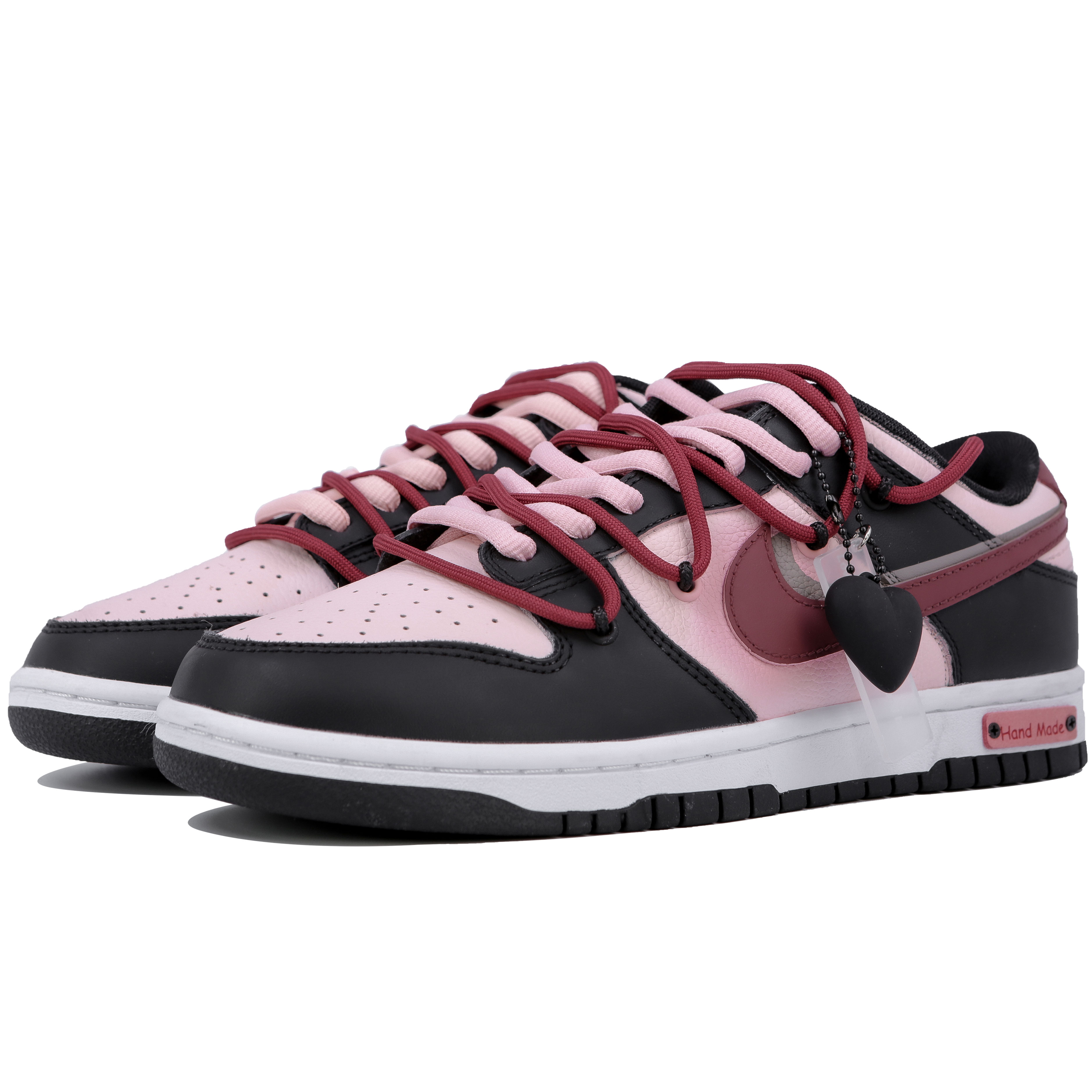 Nike Dunk Low Low-Top Skateboard Shoes GS Black Pink купить в интернет-магазине Yoocart с быстрой доставкой по России.