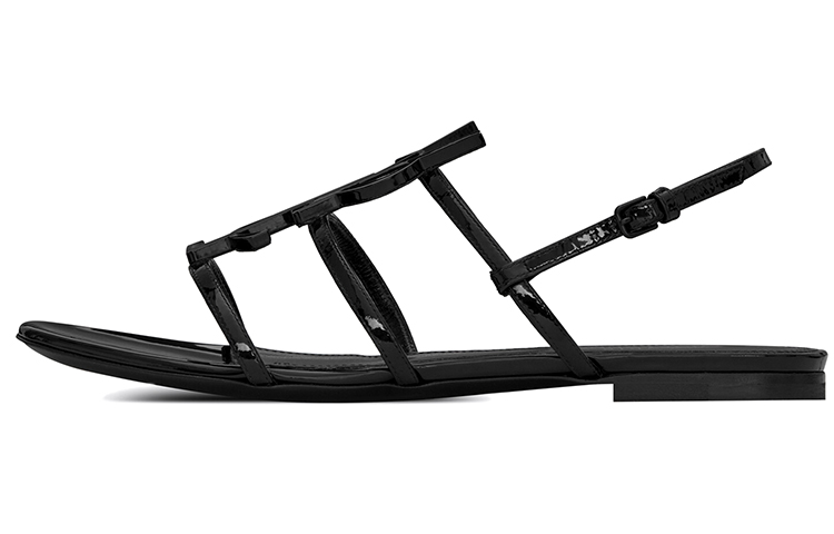 SAINT LAURENT Cassandra Monogram Sandals