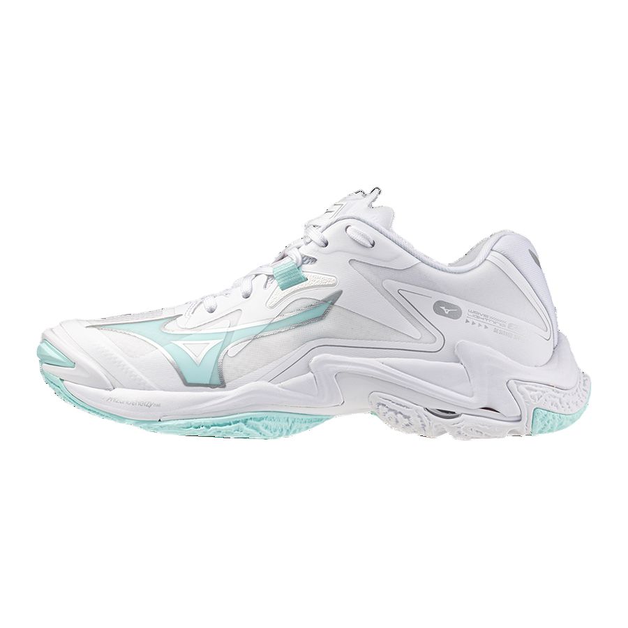 Mizuno Wave Lightning Z8 Cushioning Coverage Support Low Top Training Shoes Unisex White