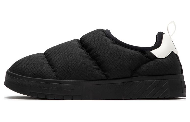 361° Warm Slip-Resistant Low-Top Skateboard Shoes Men's Black