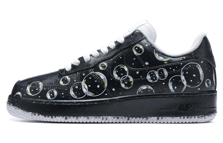 Nike Air Force 1 Air Force 1 Skateboard Shoes Men's Black White