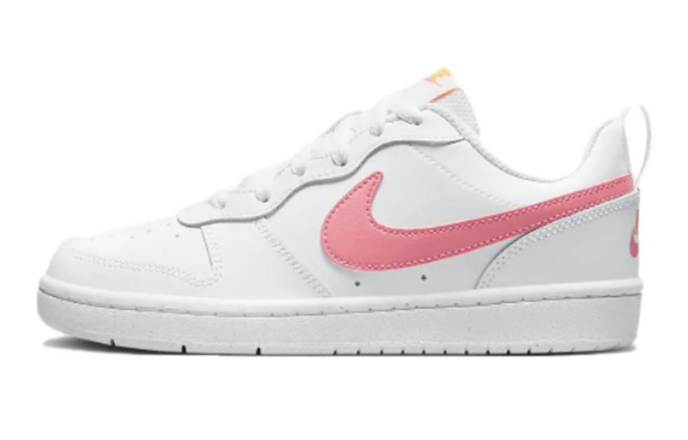 Nike Court Borough Sea Salt Love Girlish Style English Graffiti Slip-Resistant Low-Top Skateboard Shoes GS Pink Blue купить в интернет-магазине Yoocart с быстрой доставкой по России.