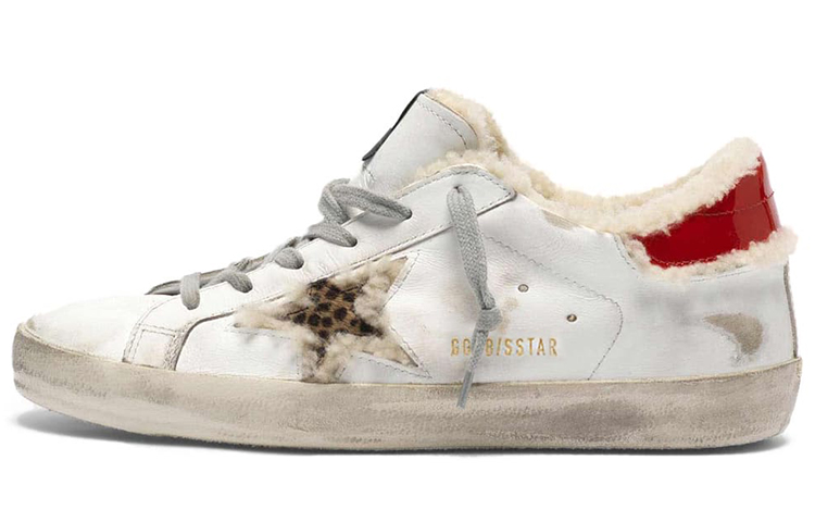 Golden Goose Super Star Low Top Skateboard Shoes Women's White