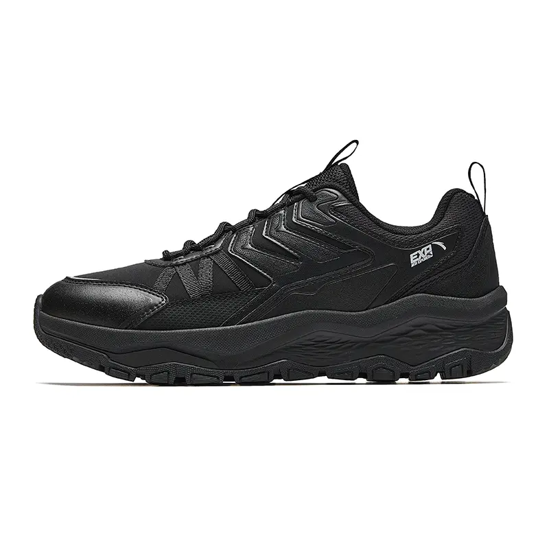 Anta Mountain Exploration Low top Trail Running Shoes Men's Basic Black