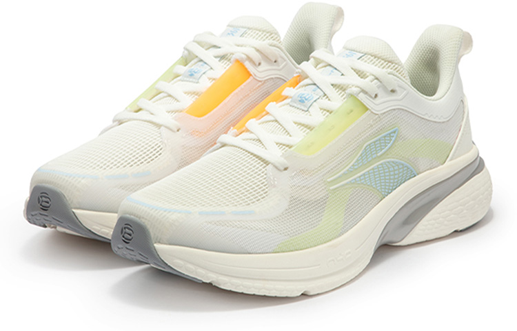 361° Running Shoes Men's Low top Feather White/Light Fruit Green купить в интернет-магазине Yoocart с быстрой доставкой по России.