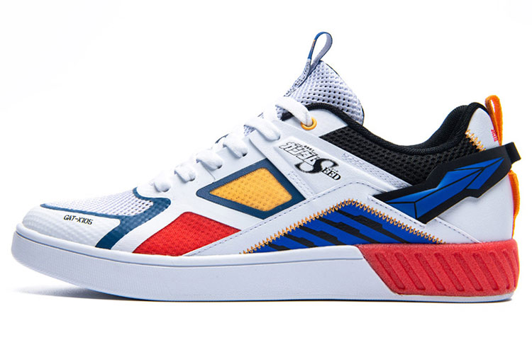 361 Degrees X Gundam Seed Skate Shoes 'White Blue Red' Women's