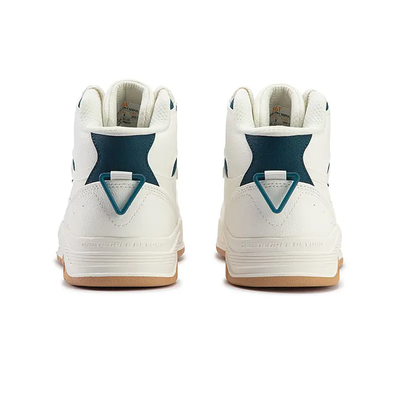 361° Xingran 4 Coverage High-Top Skateboard Shoes Men's White Green купить в интернет-магазине Yoocart с быстрой доставкой по России.