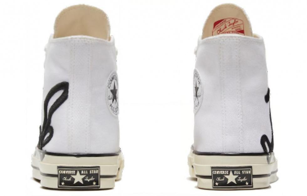 Converse Chuck 70 High 'Scripted Signature Print White Egret' купить в интернет-магазине Yoocart с быстрой доставкой по России.