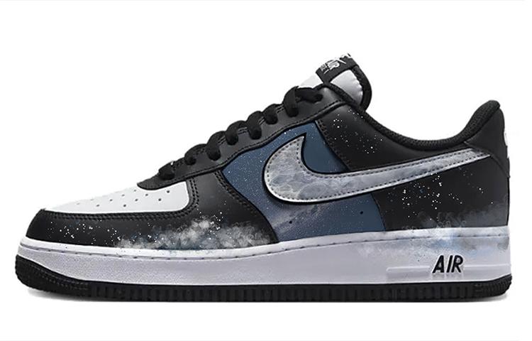 Nike Air Force 1 Low-Top Skateboard Shoes Unisex White Black