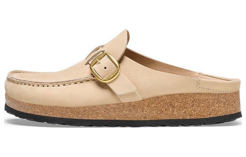 Birkenstock Closed Toe Slippers Women's Beige Narrow