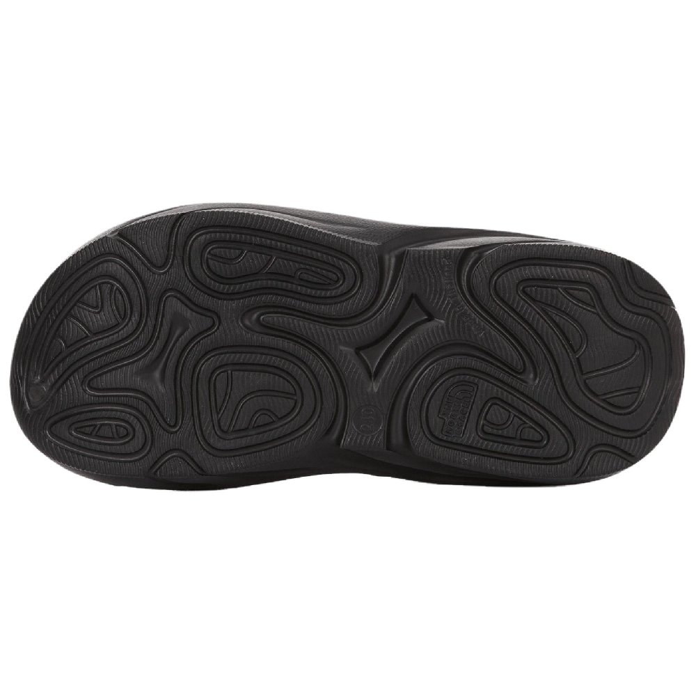 THE NORTH FACE FIORD Slip Resistant Abrasion Resistant Slide Slippers Unisex Black