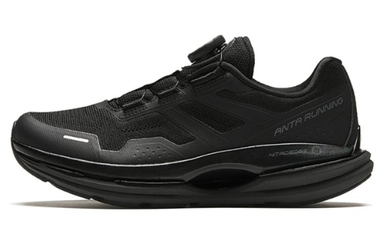 Anta Cushioning Wear-Resistant Low-Top Running Shoes Women's Black