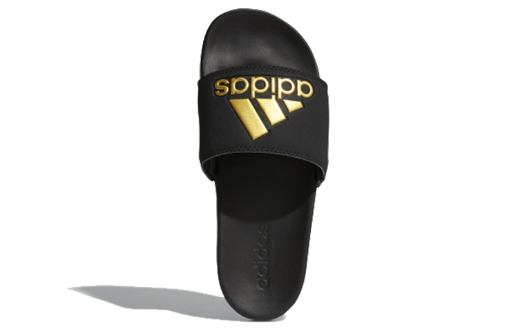 Adidas Neo Adilette Comfort Gold Slippers 'Black Gold' Women's купить в интернет-магазине Yoocart с быстрой доставкой по России.