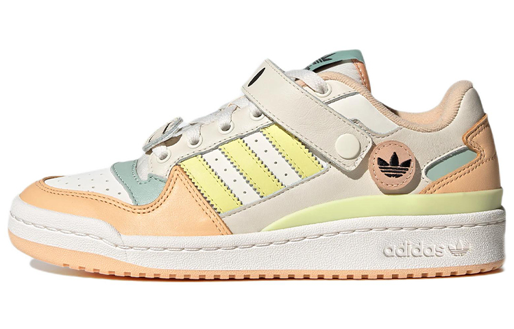 Adidas Originals Forum Low 'White Light Orange Cream Yellow Green' Women's