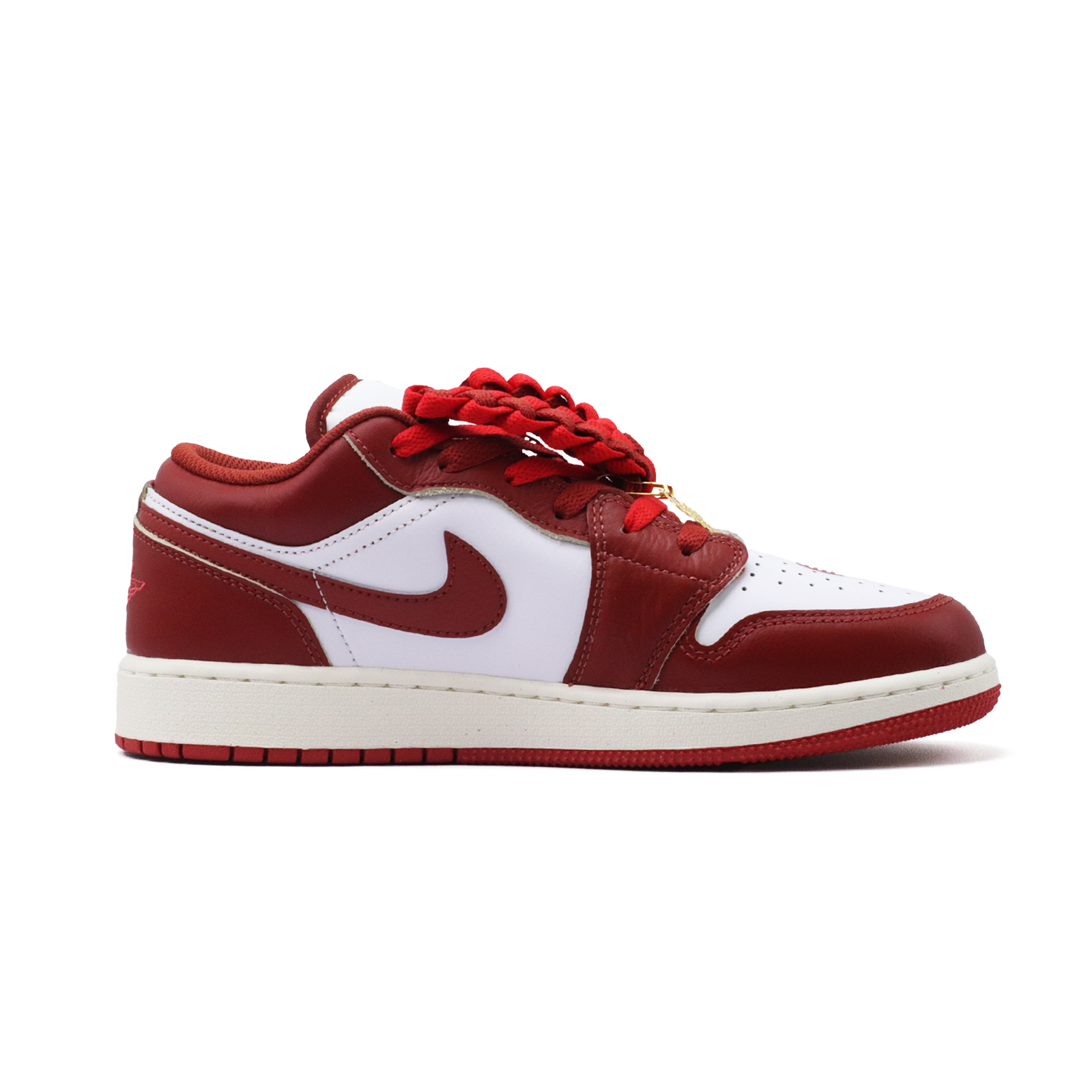 Jordan Air Jordan 1 Red Rhythm Abrasion Resistant Low Top Vintage Basketball Shoes Women's Red купить в интернет-магазине Yoocart с быстрой доставкой по России.