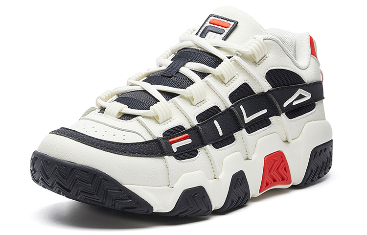 FILA Barricade White/Black/Red