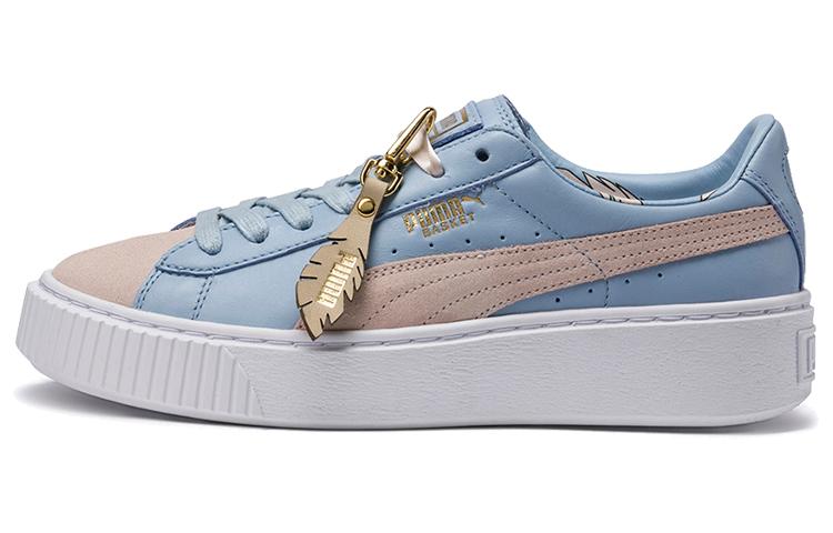 PUMA Basket Platform Coach 'White Blue Brown' Women's