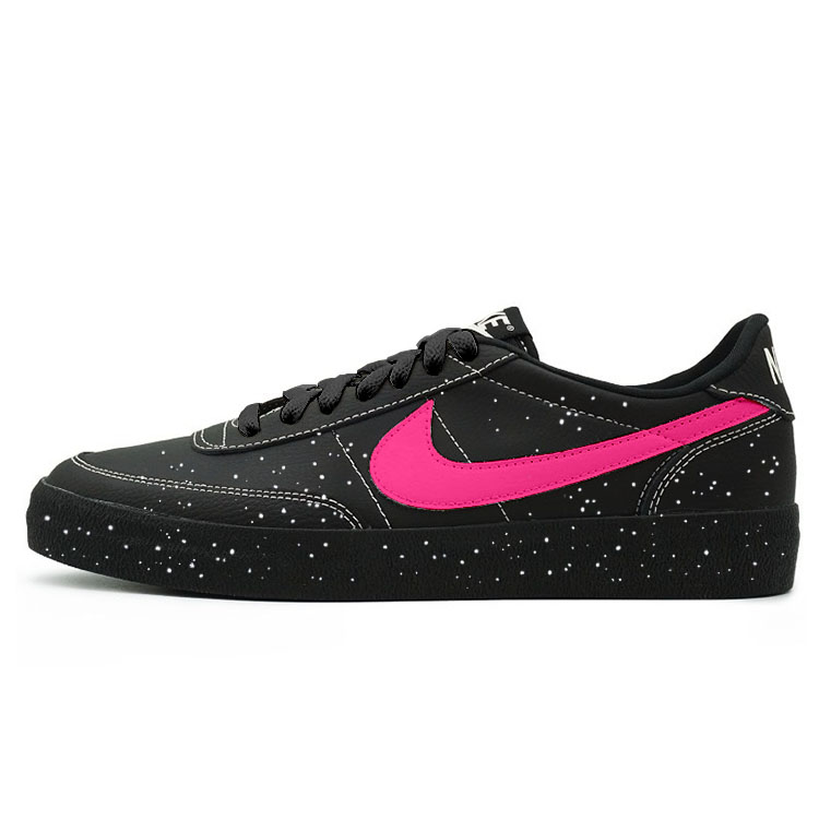 Nike Killshot 2 Anti-Slip Wear-Resistant Low-Top Skateboard Shoes Unisex Pink Black