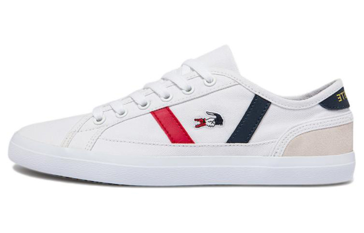 LACOSTE Stylish Skateboarding Shoes Women's White