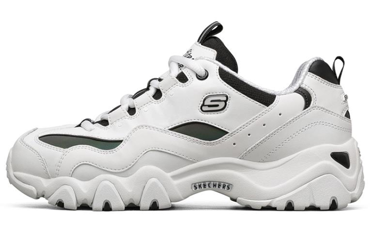 Skechers D'lites 2.0 Running Shoes White/Black Women's