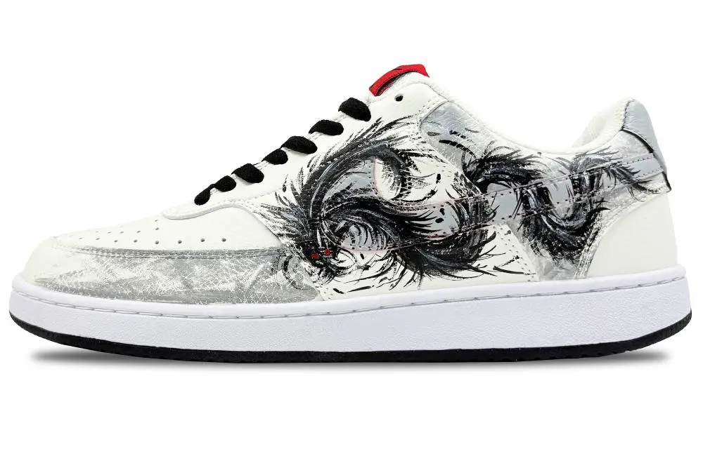 Nike Skateboard Shoes Men's Low top Beige/Black