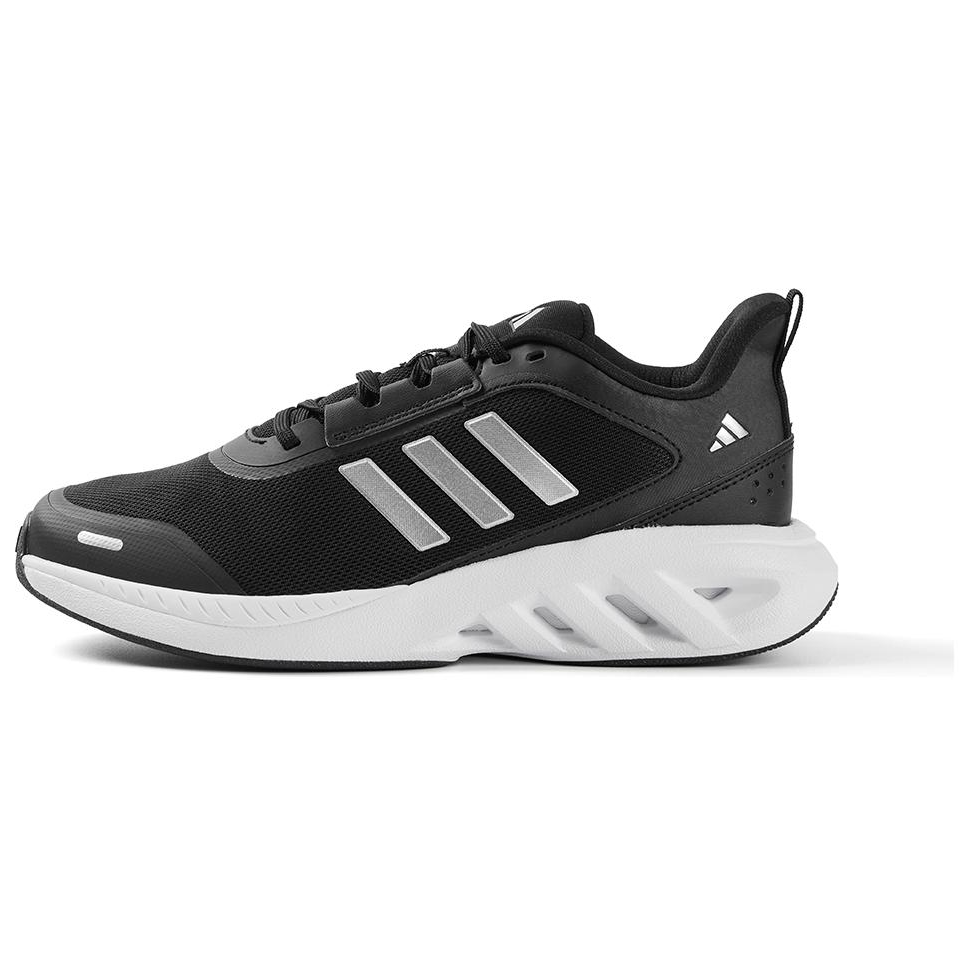 Adidas ALL DAY POWER Cushioning Wear-Resistant Low-Top Casual Running Shoes Unisex Black