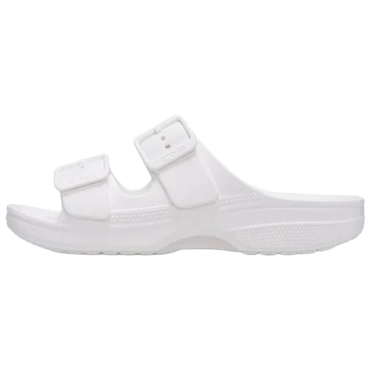 Crocs EVA Abrasion Resistant Slide Slippers Women's White