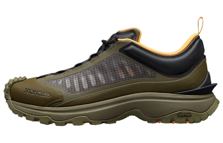 Moncler Trailgrip Lite Sneaker Green Orange