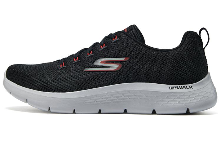 Skechers Shock Absorbers Low Top Casual Shoes Men's Black Red