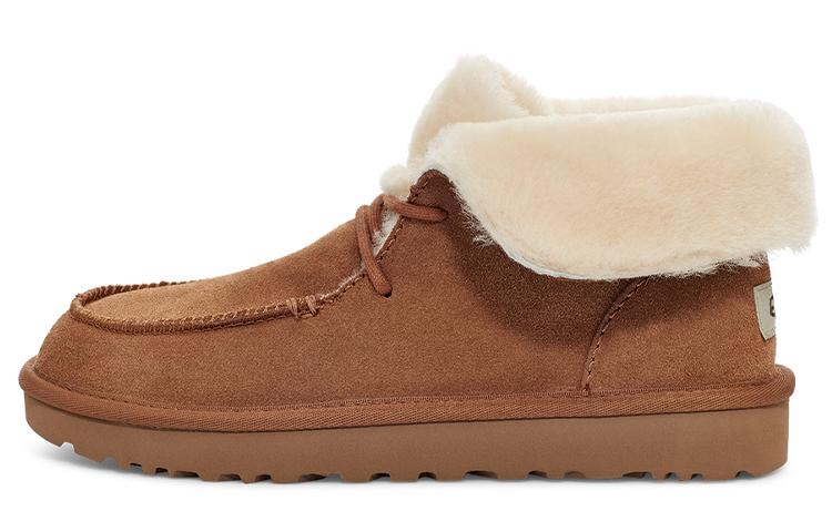 UGG Diara Lacing Fleece Lined Brown Women's