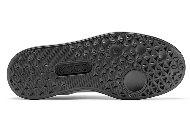 Ecco Street 720 Series Lightweight Low Top Skateboard Shoes Men's Black